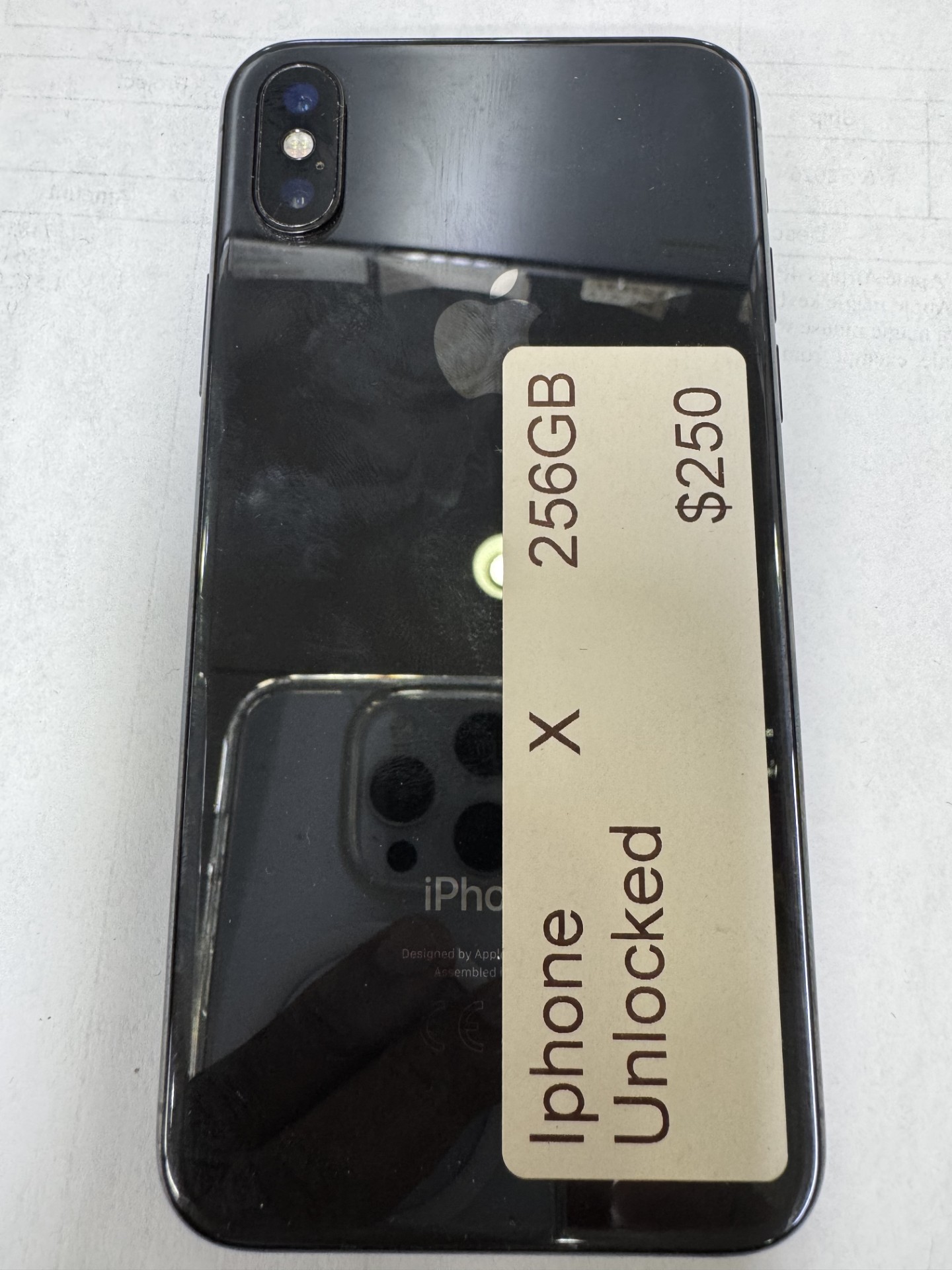 Apple Iphone X 256GB Unlocked 256GB any Carrie Tmobile Metro PCS Att Verizon